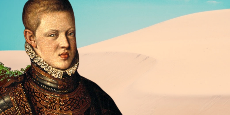 Retrato do Rei Sebastião de Portugal, pintado por volta de 1565 e atribuído a Cristóvão de Morais.